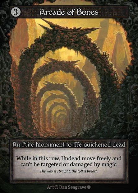 Arcade of Bones, Sorcery card GOT 306 — Gothic set