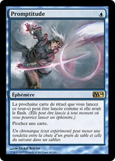 Promptitude, carte Magic M14 68 — extension Magic 2014