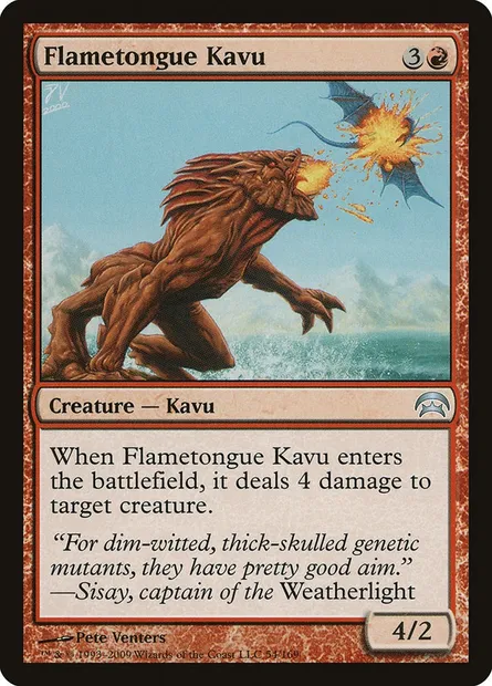 Kavru languefeu, carte Magic HOP 54 — extension Planechase