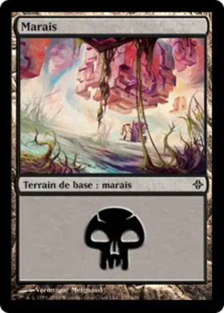 Marais, carte Magic ROE 237 — extension L'ascension des Eldrazi