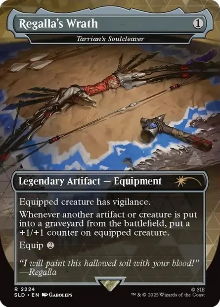 Tarrian's Soulcleaver, Magic card SLD 2224 — Secret Lair Drop set