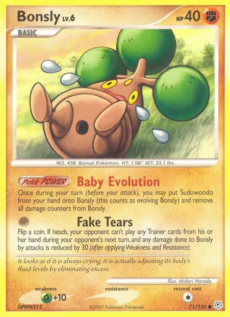 Manzaï, carte Pokémon DP 71 — extension Diamant & Perle