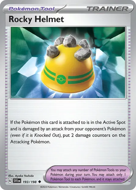 Rocky Helmet, Pokémon card SVI 193 — Scarlet & Violet set