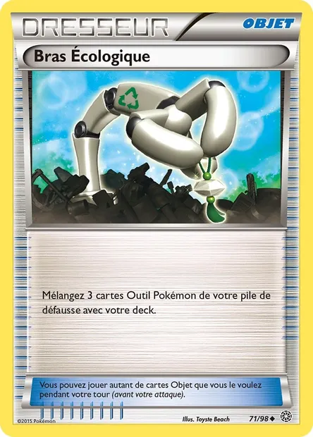 Bras Écologique, carte Pokémon AOR 71 — extension Origines Antiques