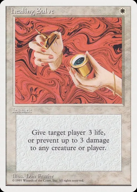 Healing Salve, Magic card RQS 4 — Rivals Quick Start Set set