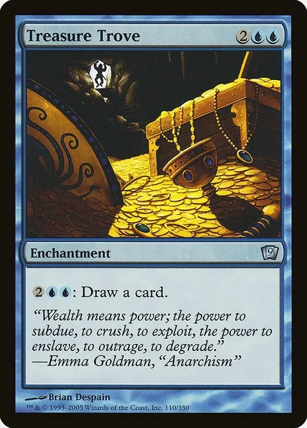 Treasure Trove, Magic card 9ED 110★ — Ninth Edition set