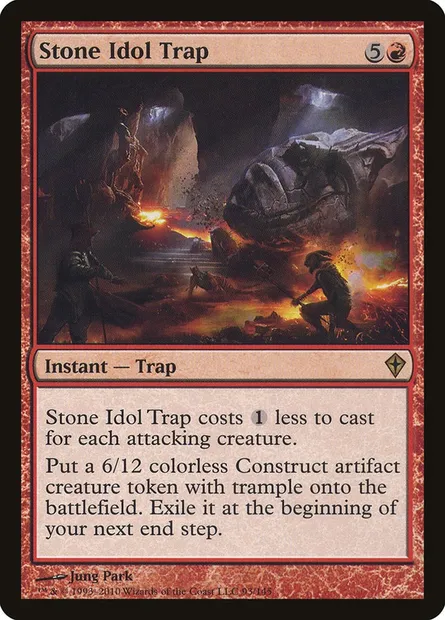 Stone Idol Trap, Magic card WWK 93 — Worldwake set