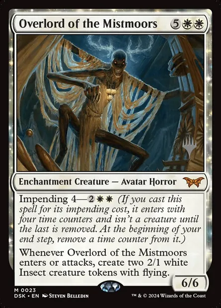 Suzerain de Brumelande, carte Magic PDSK 23p — extension Duskmourn: House of Horror Promos