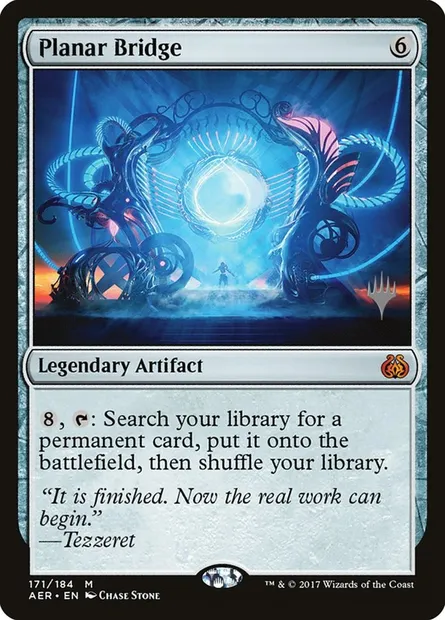 Planar Bridge, Magic card PAER 171p — Aether Revolt Promos set