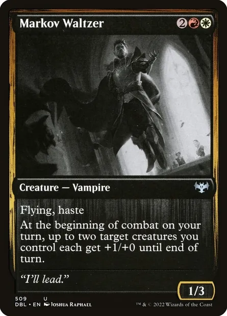 Markov Waltzer, Magic card DBL 509 — Innistrad: Double Feature set