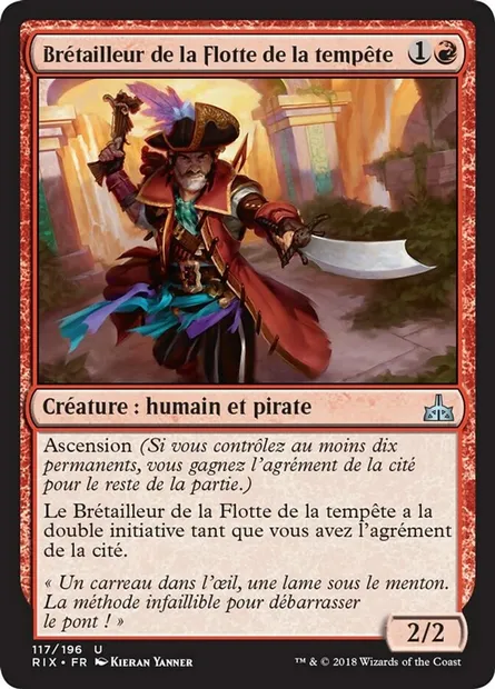 Brétailleur de la Flotte de la tempête, carte Magic RIX 117 — extension Les combattants d'Ixalan