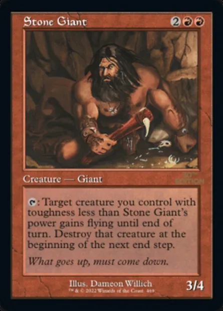 Stone Giant, Magic card 30A 469 — 30th Anniversary Edition set