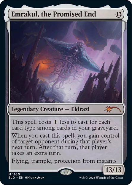 Emrakul, the Promised End, Magic card SLD 1160 — Secret Lair Drop set