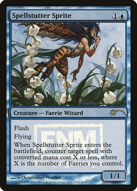 Spellstutter Sprite, Magic card F11 2 — Friday Night Magic 2011 set