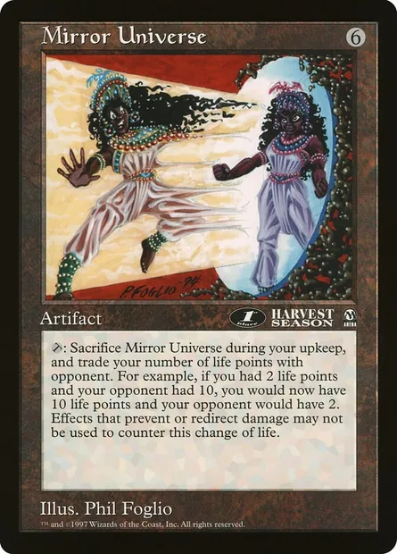 Mirror Universe, Magic card OLEP 16 — Oversized League Prizes set