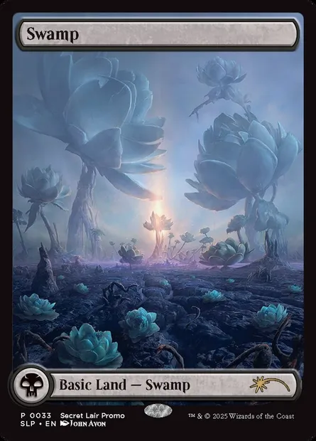 Marais, carte Magic SLP 33 — extension Secret Lair Promo