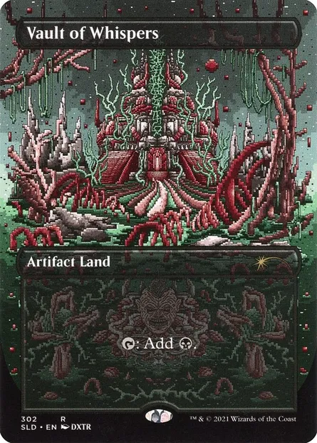 Caveau des chuchotements, carte Magic SLD 302 — extension Secret Lair Drop