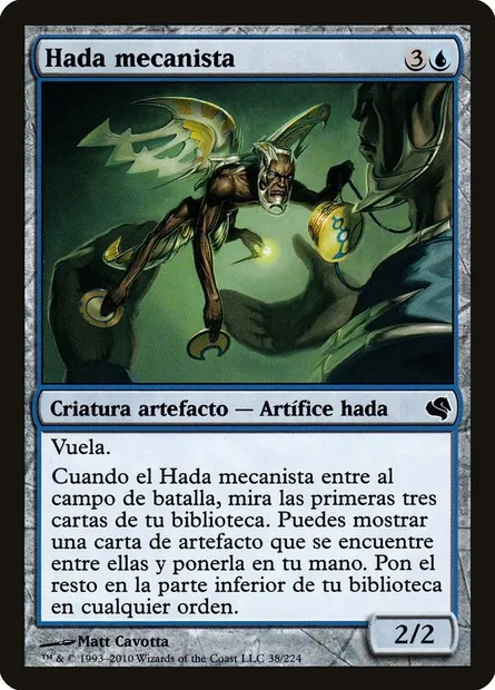 Mécaniste faerie, carte Magic PS11 38 — extension Salvat 2011