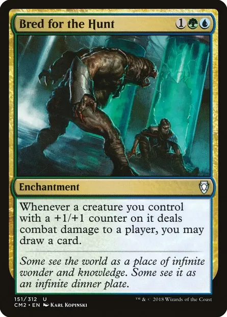 Bred for the Hunt, Magic card CM2 151 — Commander Anthology Volume II set