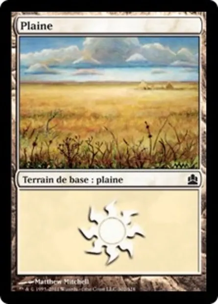 Plaine, carte Magic CMD 302 — extension Commander 2011