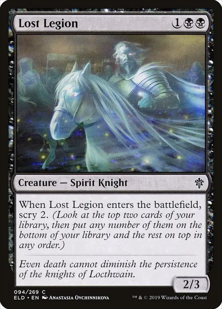 Lost Legion, Magic card ELD 94 — Throne of Eldraine set
