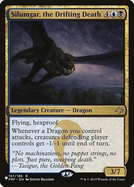 Silumgar, the Drifting Death, Magic card PLST FRF-157 — The List set