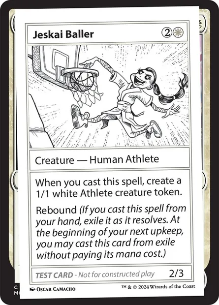 Jeskai Baller, Magic card MB2 517 — Mystery Booster 2 set