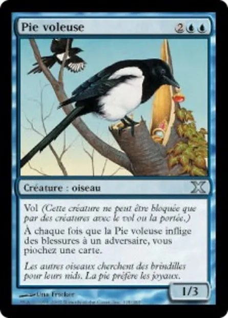 Pie voleuse, carte Magic 10E 115 — extension Dixième édition