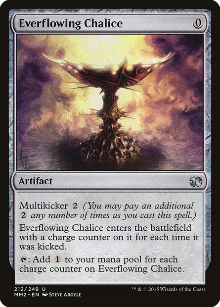 Everflowing Chalice, Magic card MM2 212 — Modern Masters 2015 set