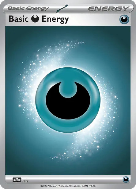 Darkness Energy, Pokémon card MEE 007 — Mega Evolution Energy set