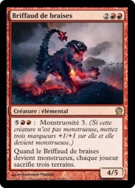 Briffaud de braises, carte Magic THS 120 — extension Theros