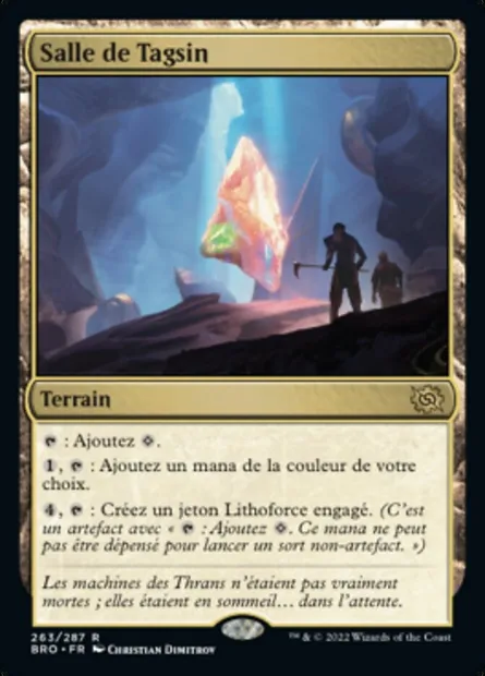 Salle de Tagsin, carte Magic BRO 263 — extension La Guerre Fratricide