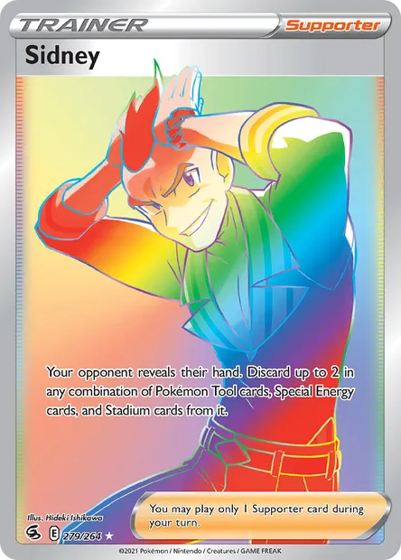 Sidney, Pokémon card FST 279 — Fusion Strike set
