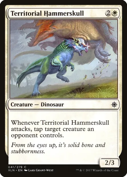 Territorial Hammerskull, Magic card XLN 41 — Ixalan set