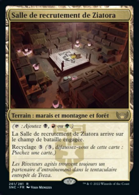 Salle de recrutement de Ziatora, carte Magic SNC 261 — extension Les rues de la Nouvelle-Capenna
