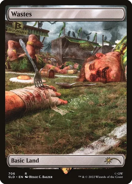 Wastes, Magic card SLD 706 — Secret Lair Drop set