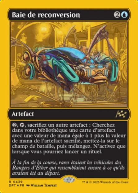 Baie de reconversion, carte Magic DFT 439 — extension Aetherdrift