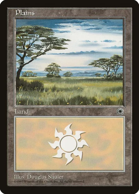 Plaine, carte Magic POR 197 — extension Portal