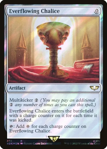 Everflowing Chalice, Magic card 40K 238★ — Warhammer 40,000 Commander set