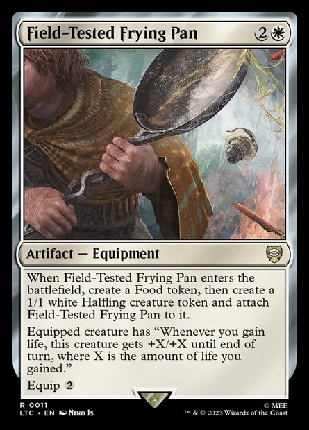 Field-Tested Frying Pan, Magic card LTC 11 — Tales of Middle-earth Commander set