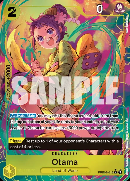 Otama, One Piece card PRB02-016 — ONE PIECE CARD THE BEST vol.2 set