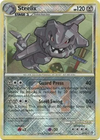 Steelix, carte Pokémon LGP 024-5 — extension League Promos