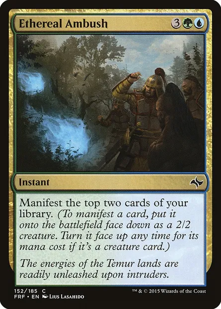 Ethereal Ambush, Magic card FRF 152 — Fate Reforged set