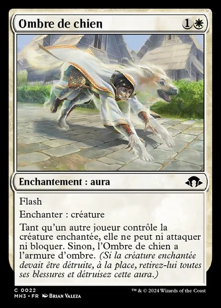 Ombre de chien, carte Magic MH3 22 — extension Modern Horizons 3