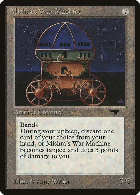 Machine de guerre de Mishra, carte Magic ATQ 57 — extension Antiquities