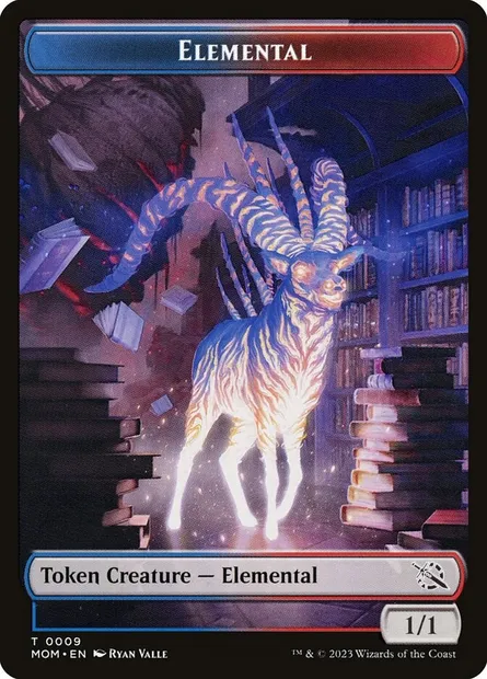 Elemental, carte Magic TMOM 9 — extension March of the Machine Tokens