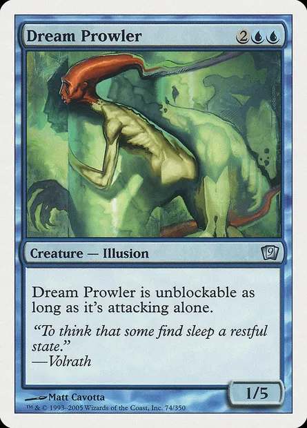 Dream Prowler, Magic card 9ED 74 — Ninth Edition set