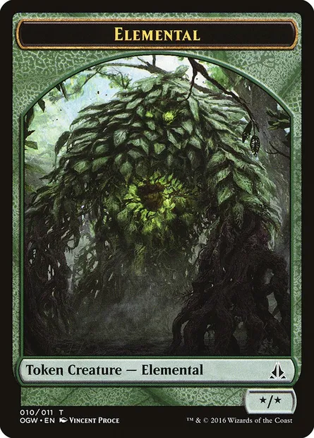 Elemental, Magic card TOGW 10 — Oath of the Gatewatch Tokens set