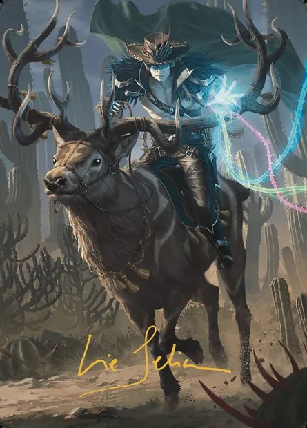 Oko, the Ringleader // Oko, the Ringleader, carte Magic AOTJ 54 — extension Outlaws of Thunder Junction Art Series