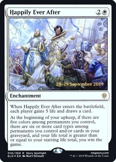 Happily Ever After, Magic card PELD 16s — Throne of Eldraine Promos set